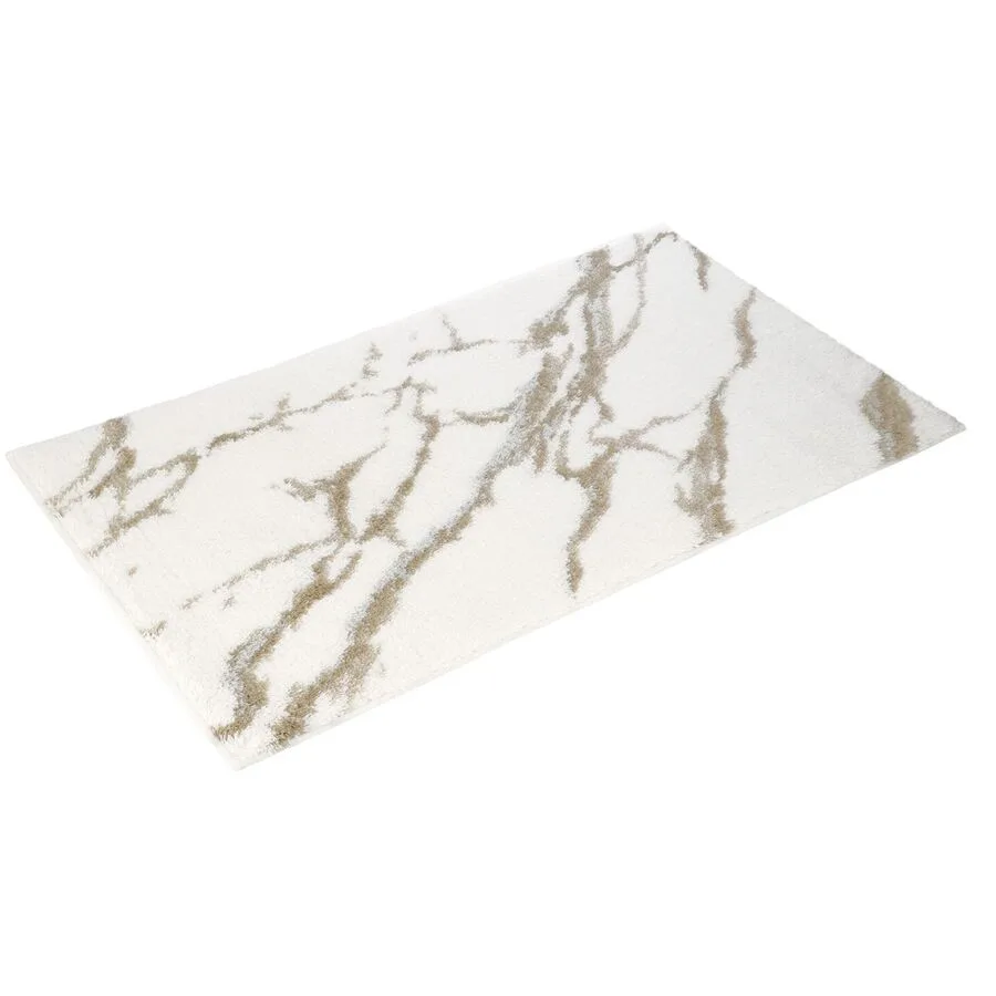 Vossen Badteppich Marble Tibet Polyacryl 70 x 120 cm Rechteckig