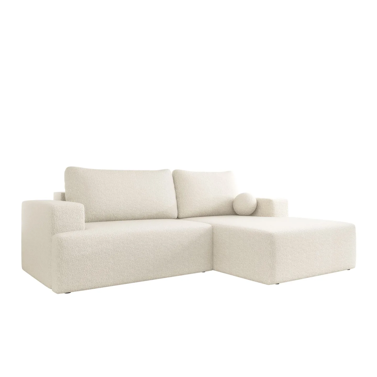 Deylor Bäddsoffa med Divan 3-sits - Vit