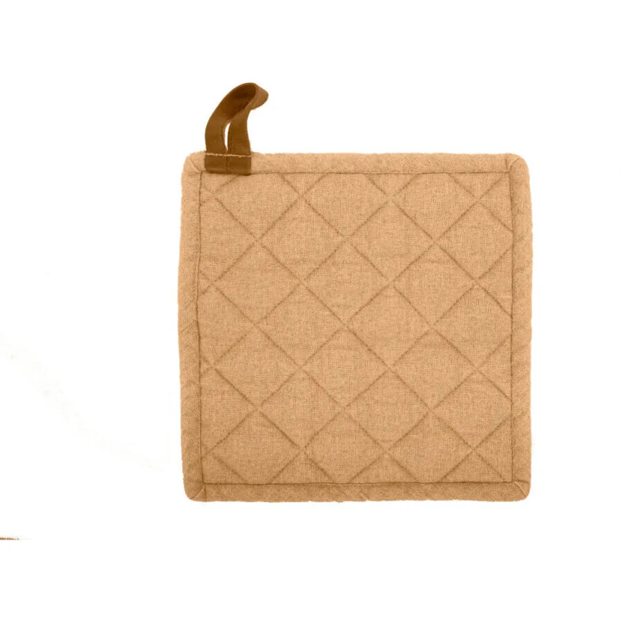 Topflappen Myrna Orange Baumwolle 20 cm