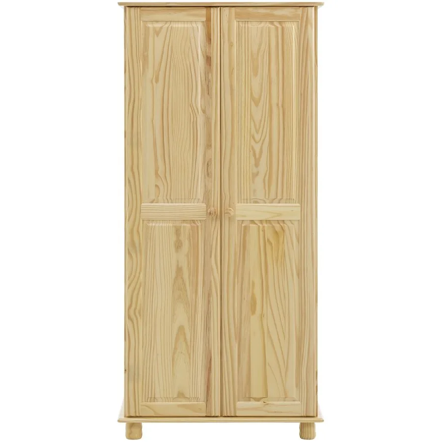 Kleiderschrank Julio natur Kiefer B 82 cm