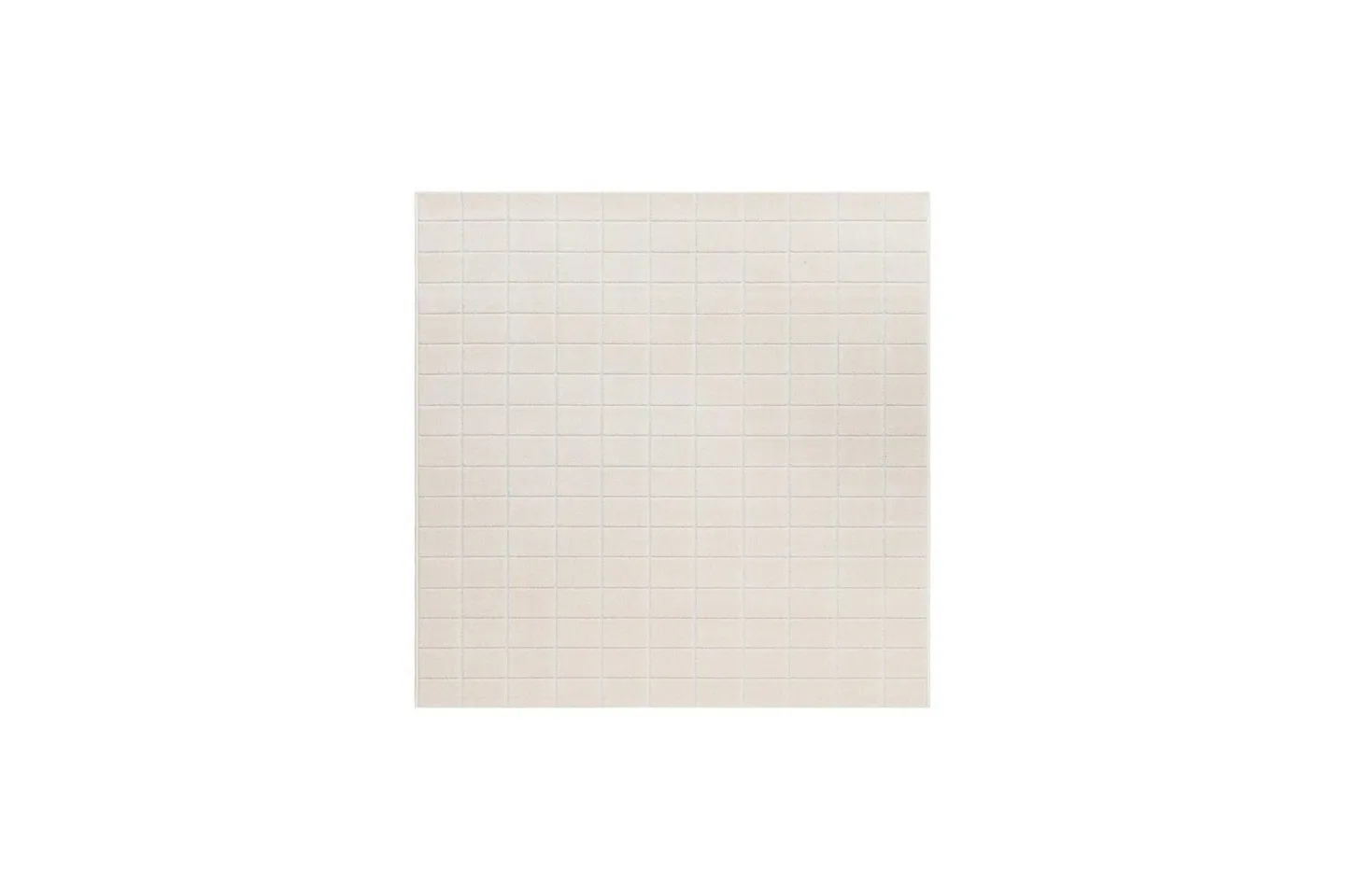 Wiltonmatta Hawaii Chess 200x200 cm, Creme - 200x200 cm, Creme