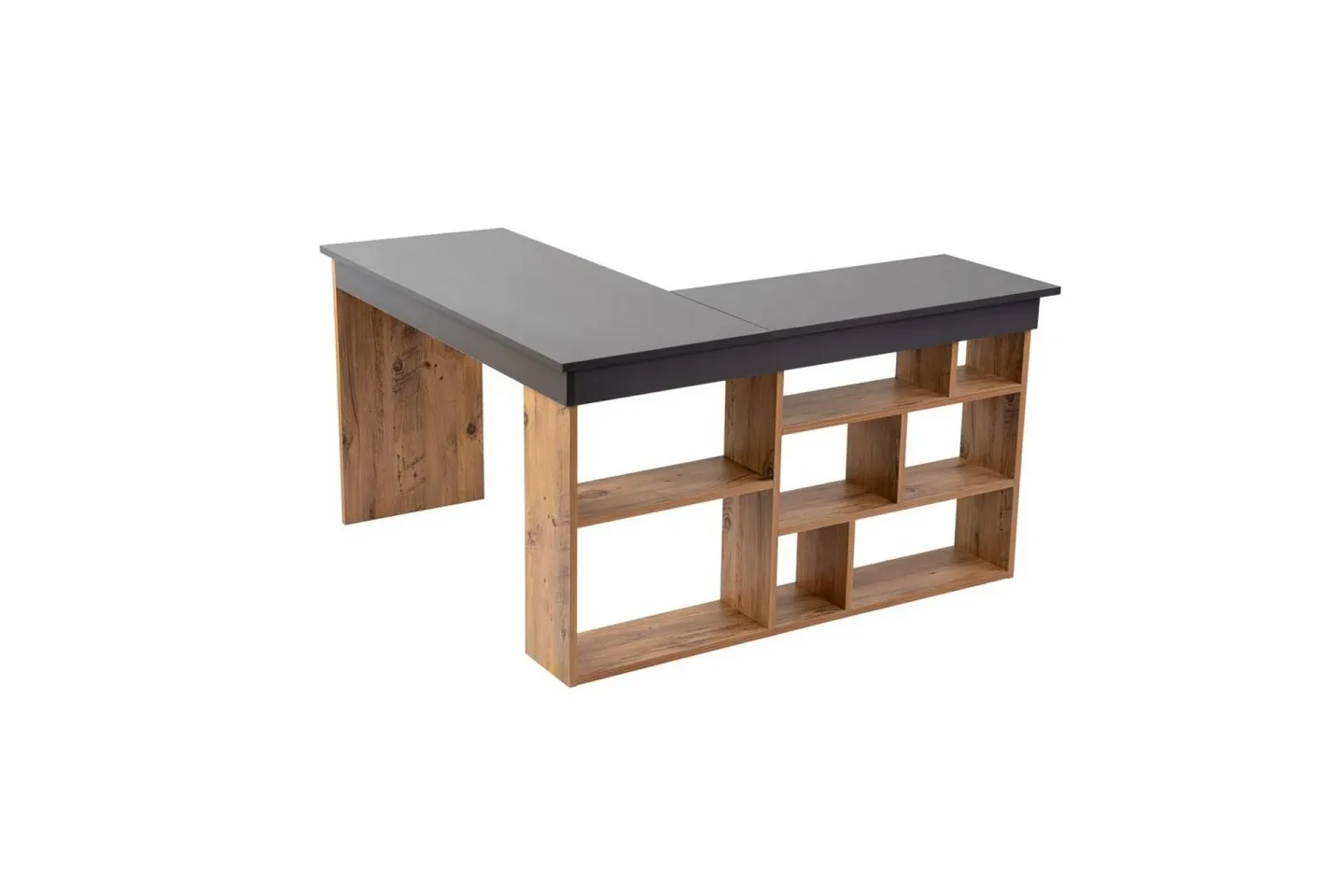 Skrivbord Regar Antracit Atlantisk Tall - Antracit Atlantisk Tall