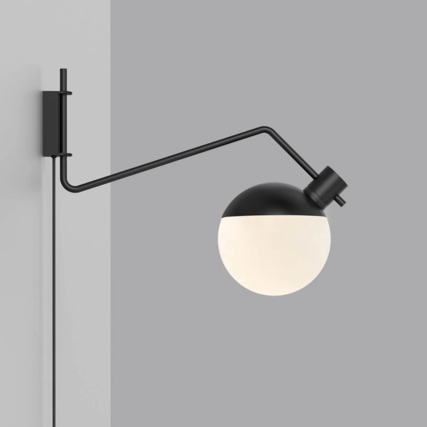 Baluna Vägglampa Medium - Grupa Baluna Medium - Vardagsrum - Design - Metall - Klot