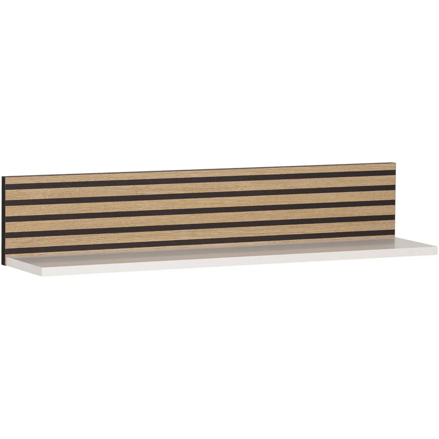 Wandregal Koke weiss Holzwerkstoff B 80 cm H 15.7 cm
