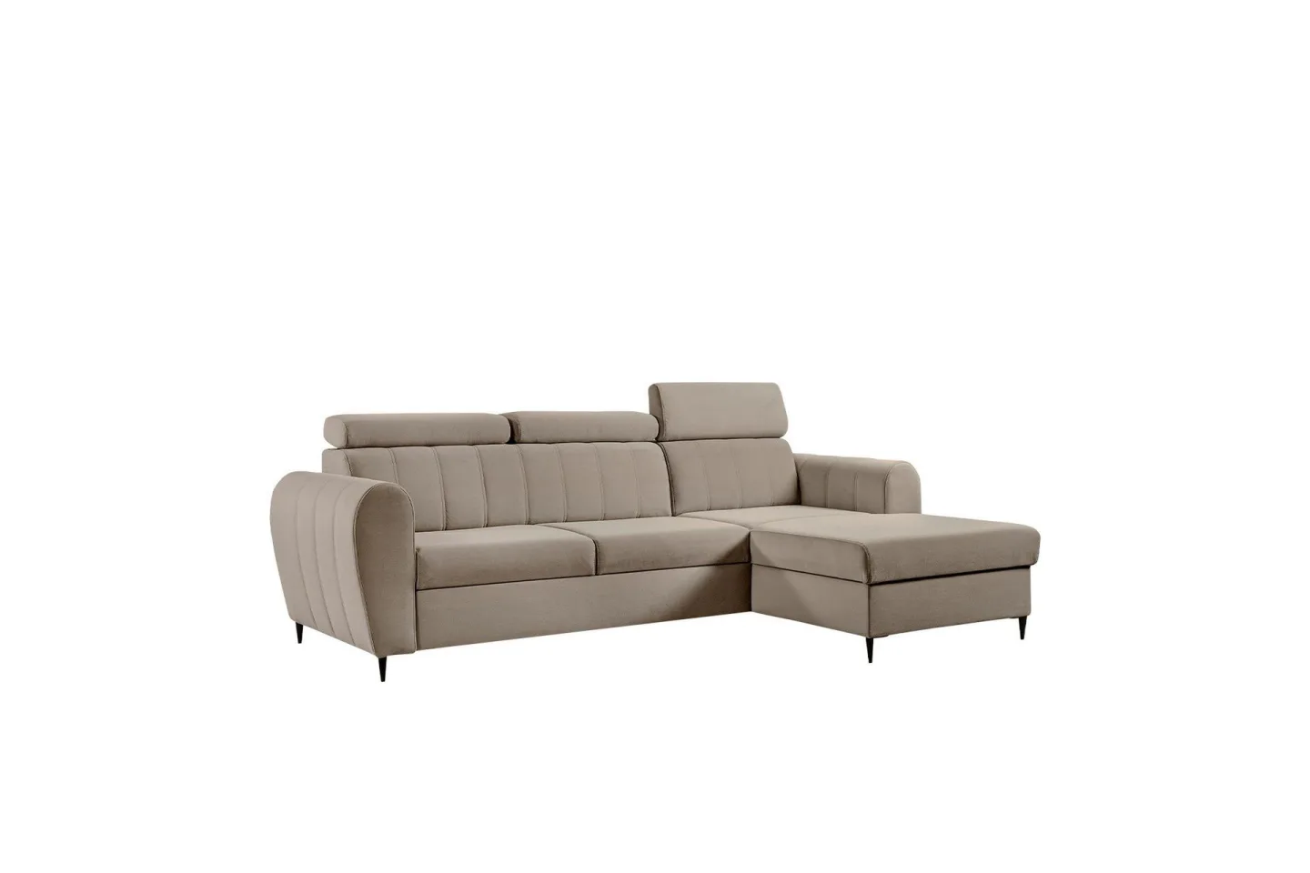 Hoffman Soffa med Divan 3-sits - Beige
