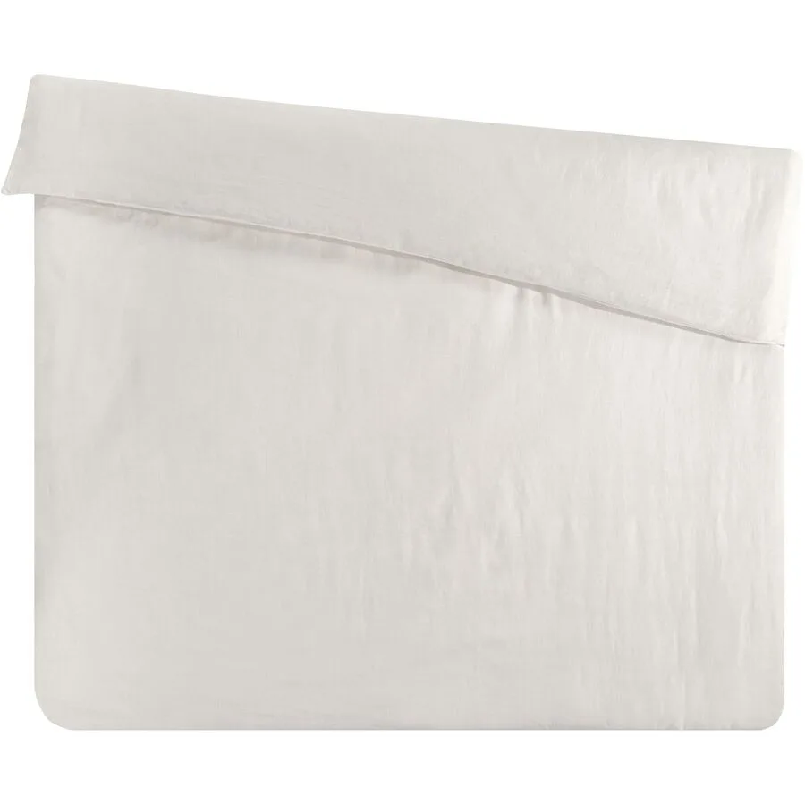 Duvetbezug Leana offwhite Einfarbig Leinen 200 x 210 cm - Material: 100% Leinen