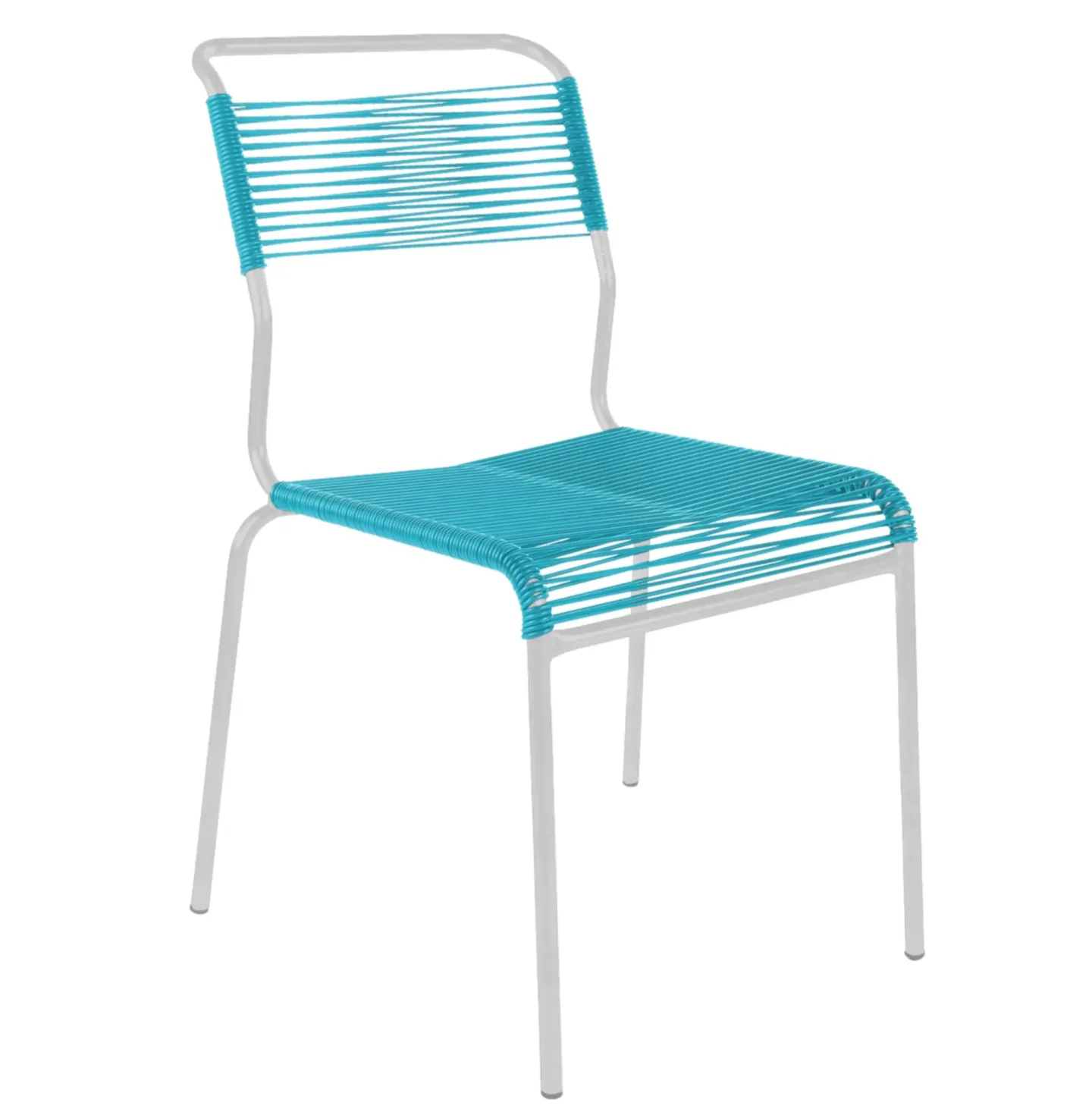 Schaffner Spaghetti-Stuhl Säntis Blau | Schubiger Möbel