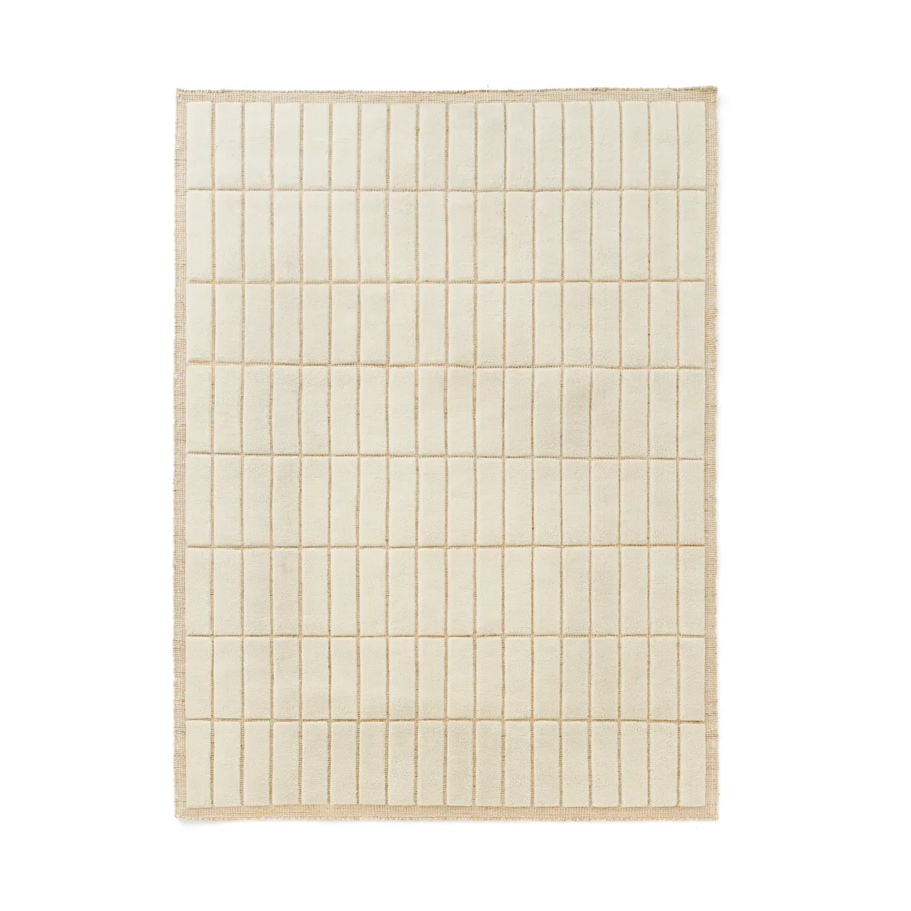 Audo Copenhagen Tile matta Ivory, 170x240 cm