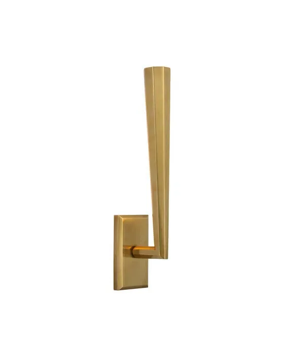 Galahad Single Sconce Antique Brass