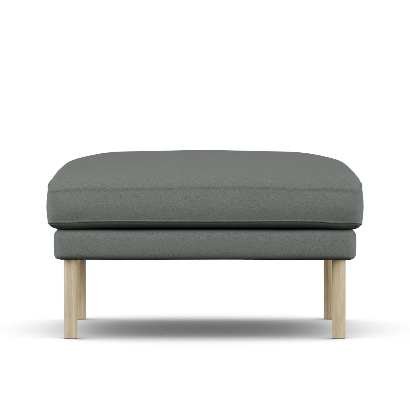 1898 Linnevik Fußhocker Caleido Grey 1240-Eiche weiß geölt
