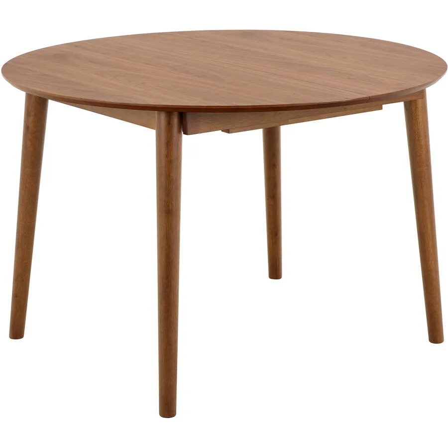 Esstisch rund Montreux Nussbaumfarbig MDF B 154 T 115 cm