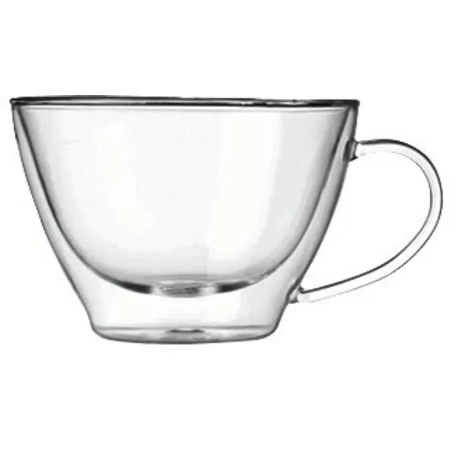 BORMIOLI LUIGI Teegläser-Set Thermic Glass transparent Borosilikatglas H 8.2 cm 0.385 l 2 Stk