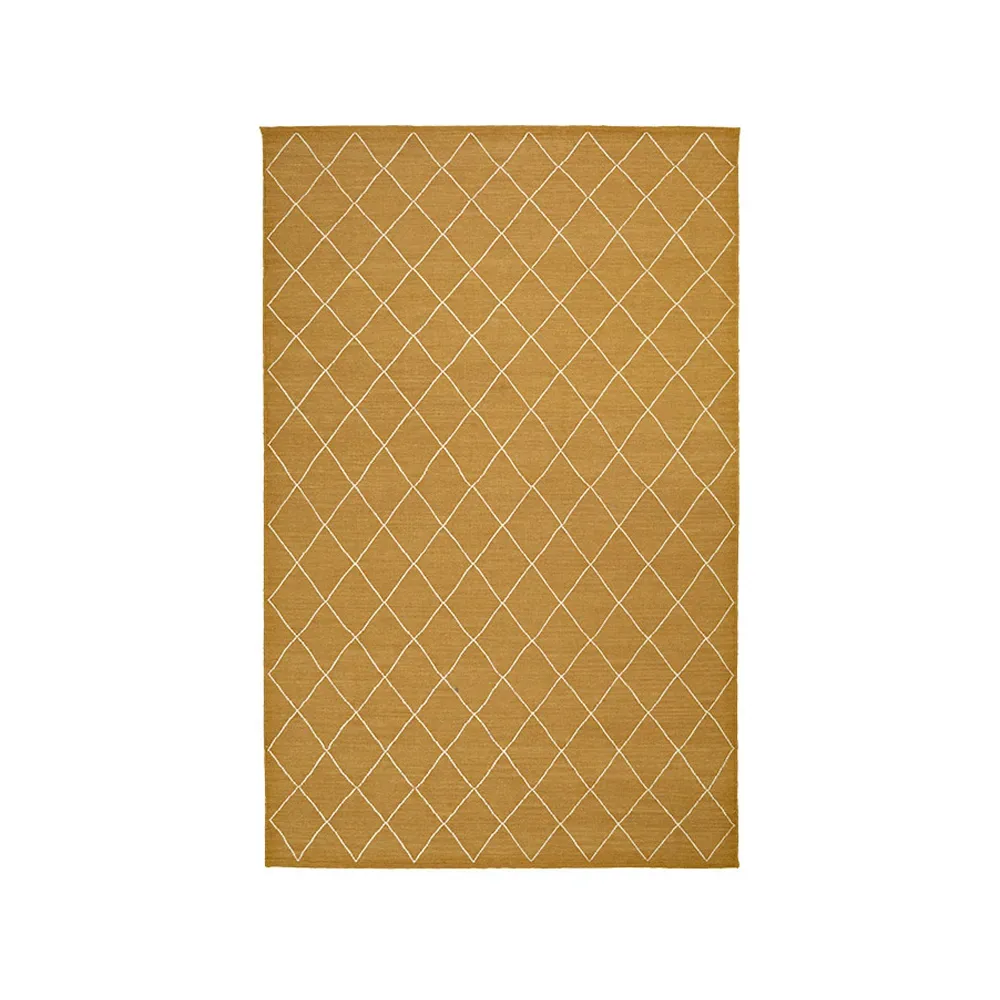 Chhatwal & Jonsson Diamond Teppich Masala yellow/off white, 230 x 336cm