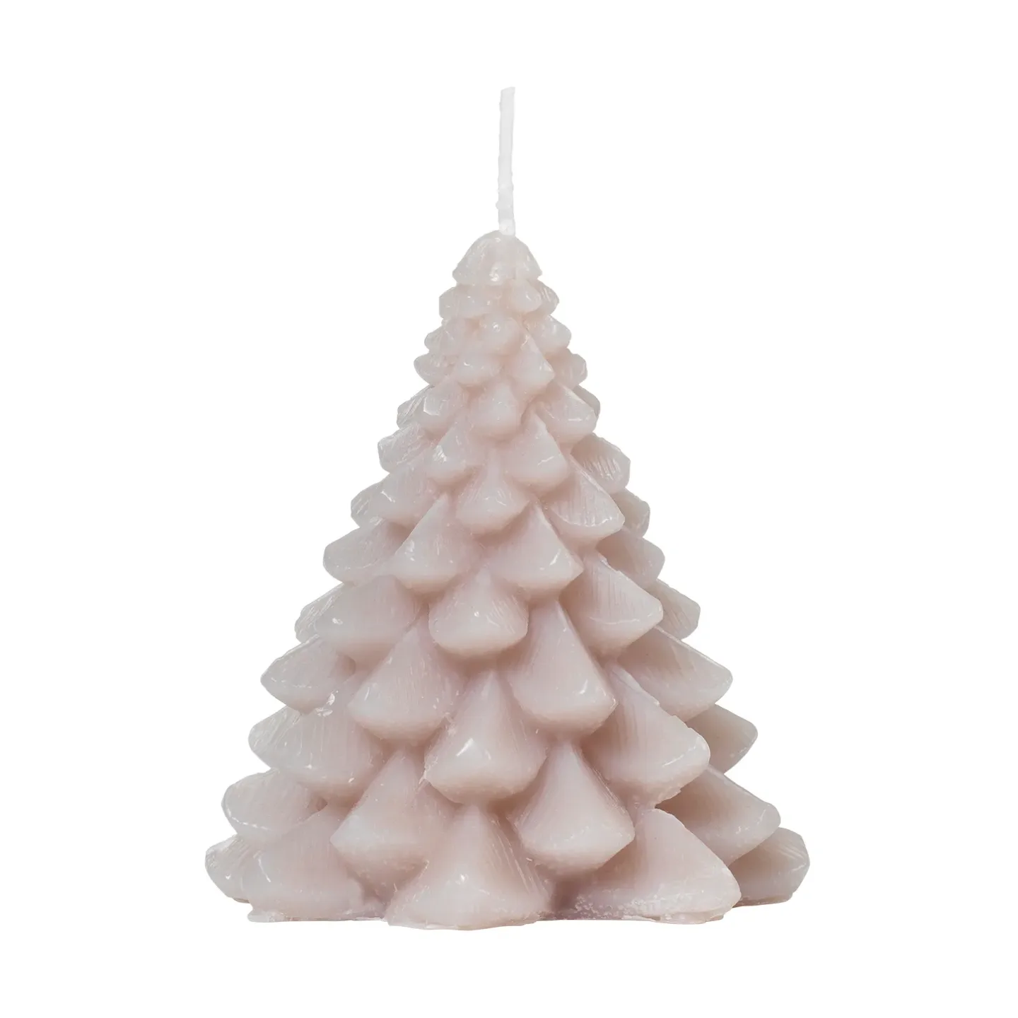 Broste Copenhagen Granny Christmas tree ljus Ø9x10 cm Linen