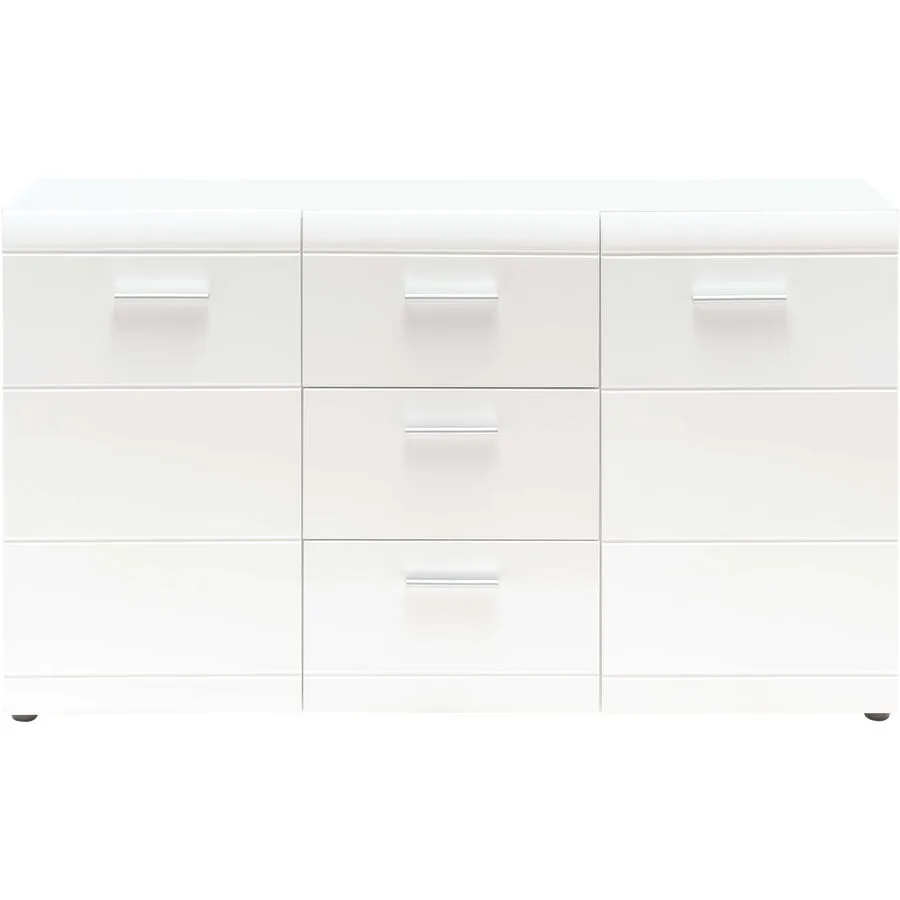 Sideboard Tuxford weiss Holzwerkstoff B 144 H 86 cm