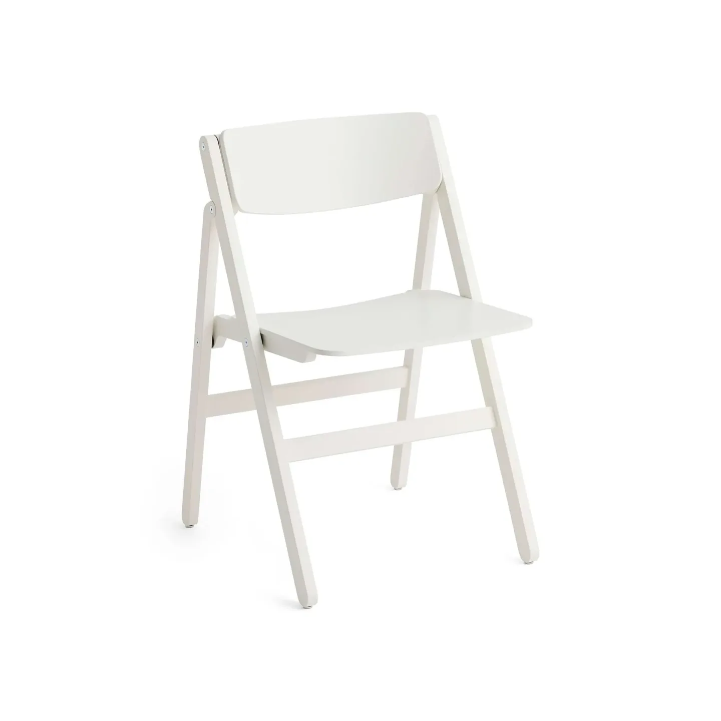 HAY Backflip Chair Stuhl Cream White lackiert Buche