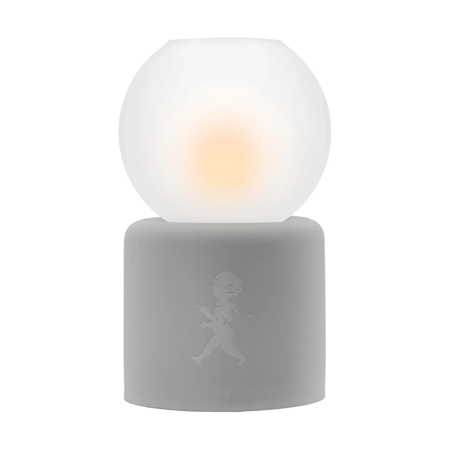Solstickan Design Globe Teelichthalter Ø9,5x17 cm Hellgrau