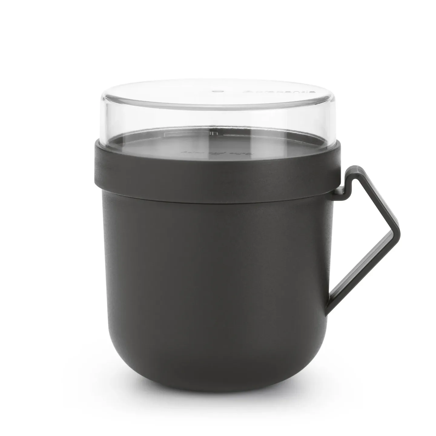 Brabantia Make & Take Suppenbecher 0,6 L Dunkelgrau