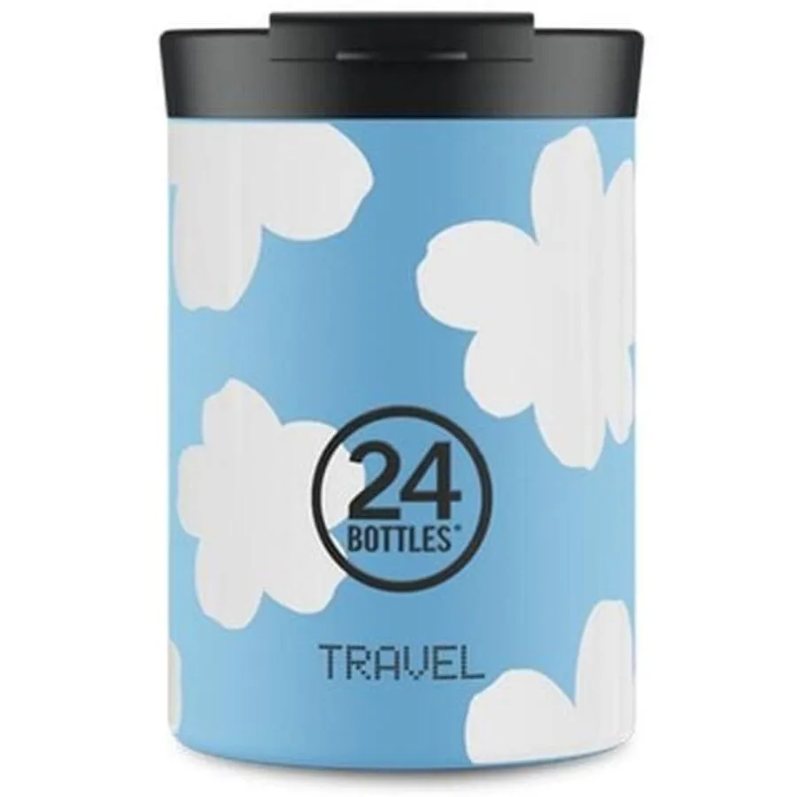 Thermobecher 24 Bottles Blau Edelstahl 12.5 cm - Farbe: Daydreaming