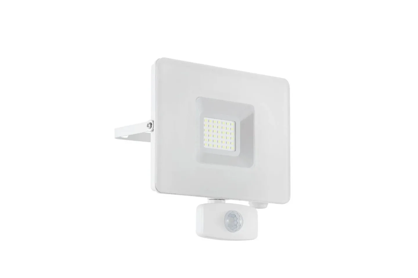 Väggstrålkastare Utebelysning Eglo Faedo 3 med Sensor 30W, Vit - Vit