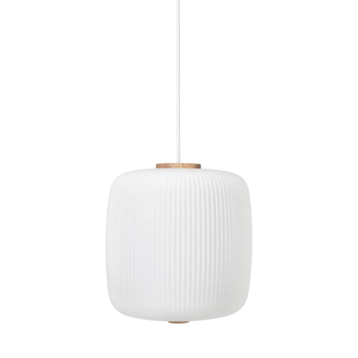 Carl Hansen & Søn EK61 pendel Ø34 cm Opal-oiled oak