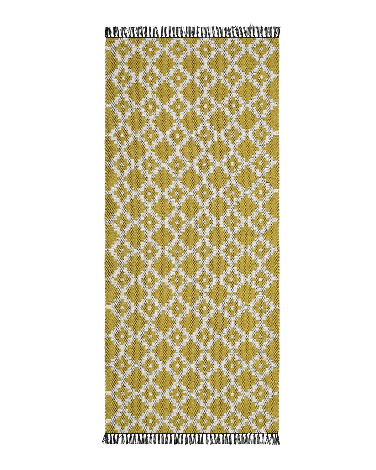 Plastmatter - Horredsmattan Leia (gul) (Størrelse: 80 x 200 cm)