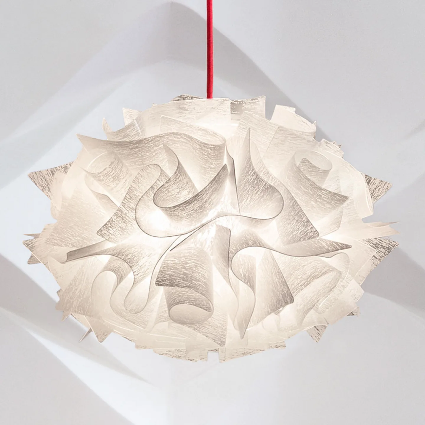 Veli Couture Pendel Mini Ø32 - SLAMP Veli Mini Single Couture - Stue - Design - Plastik - Med én lyskilde