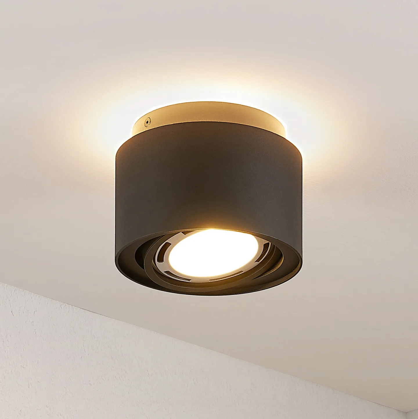 Talima Plafond Black - Arcchio Walisa - Vardagsrum - Modern - Aluminium - Rund