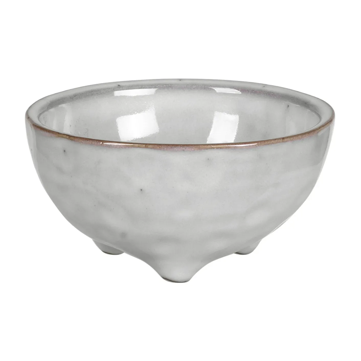 Broste Copenhagen Nordic Sand Schale auf Fuß Ø11cm