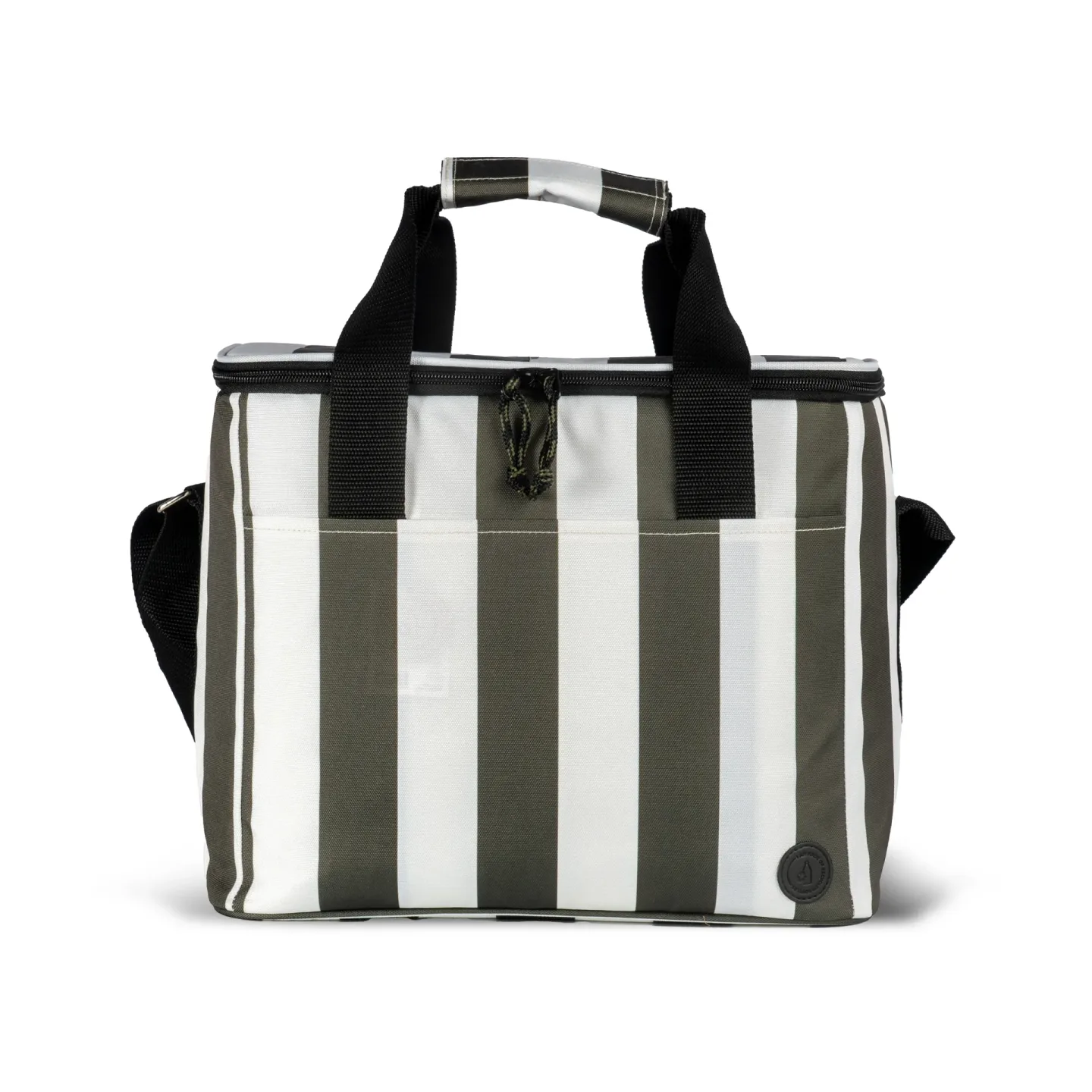 Sagaform City Kühltasche groß 20 L Grün-weiß