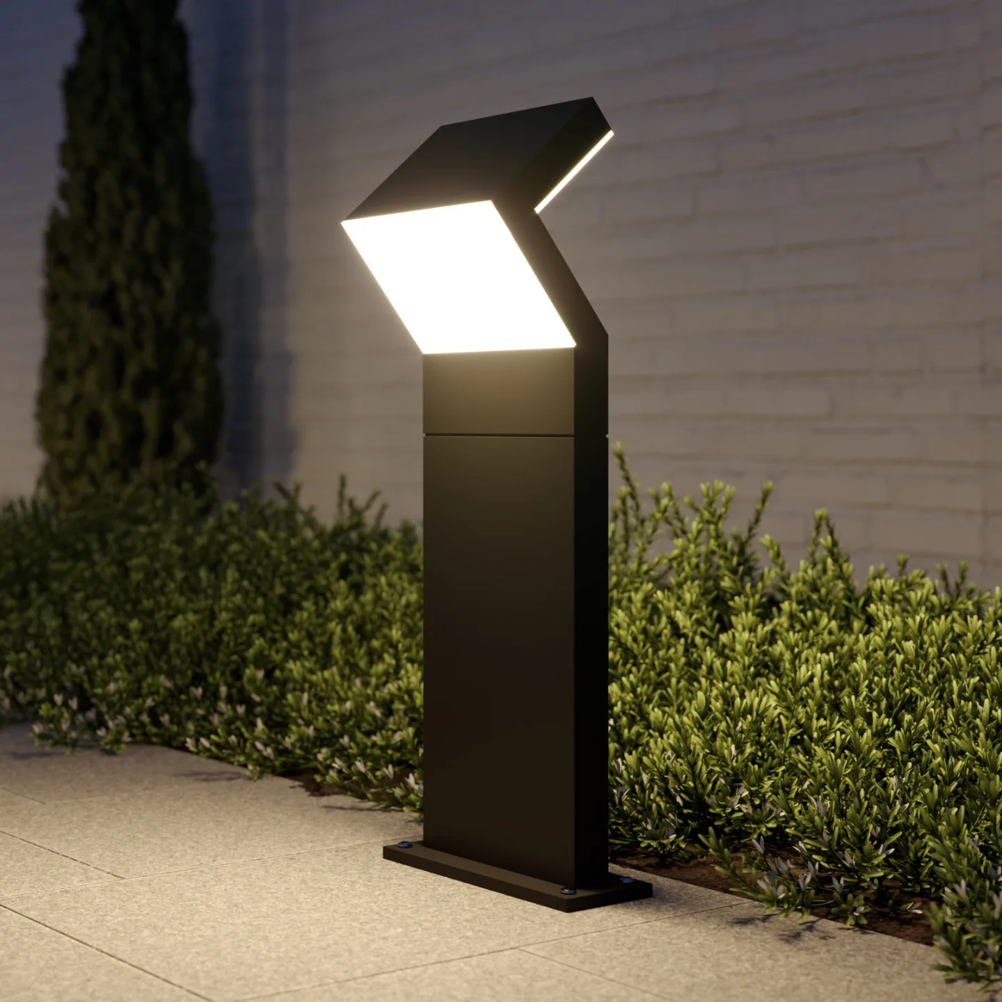 Havin Udendørs Havelampe H60 Dark Grey - Arcchio - Terrasse - Moderne - Metal - Med én lyskilde