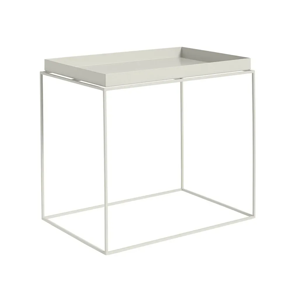 HAY Tray Table soffbord Warm grey, large