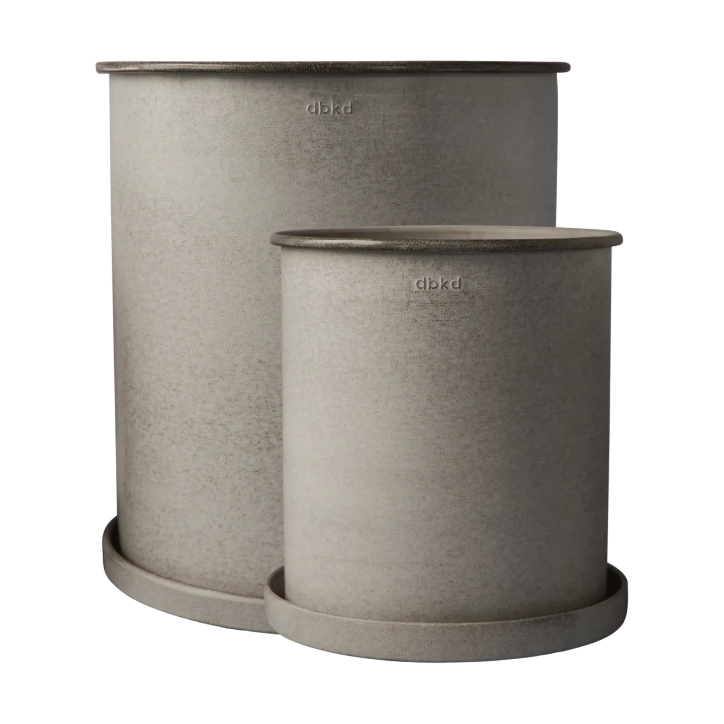 DBKD Plant pot Blumentopf large 2er Pack Beige