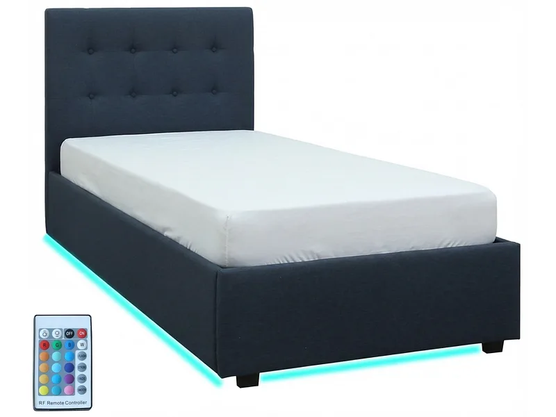 Kastenbett LASER 90x200cm dunkelblau