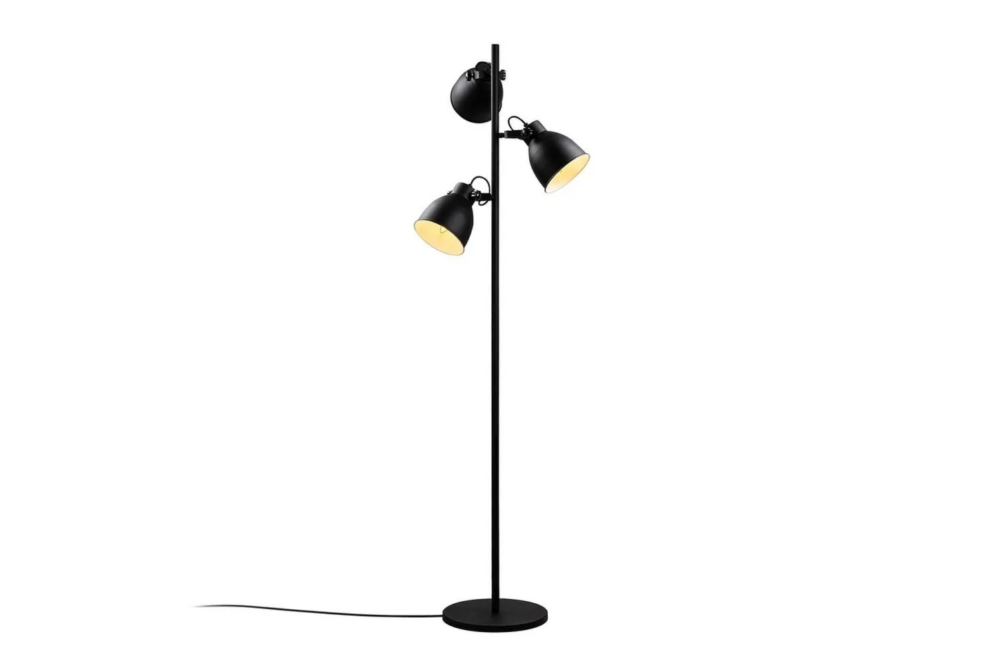 Golvlampa Elber Svart - Svart