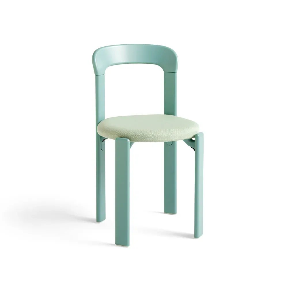 HAY Rey gepolsterter Stuhl Stoff Steelcut 935 fall green