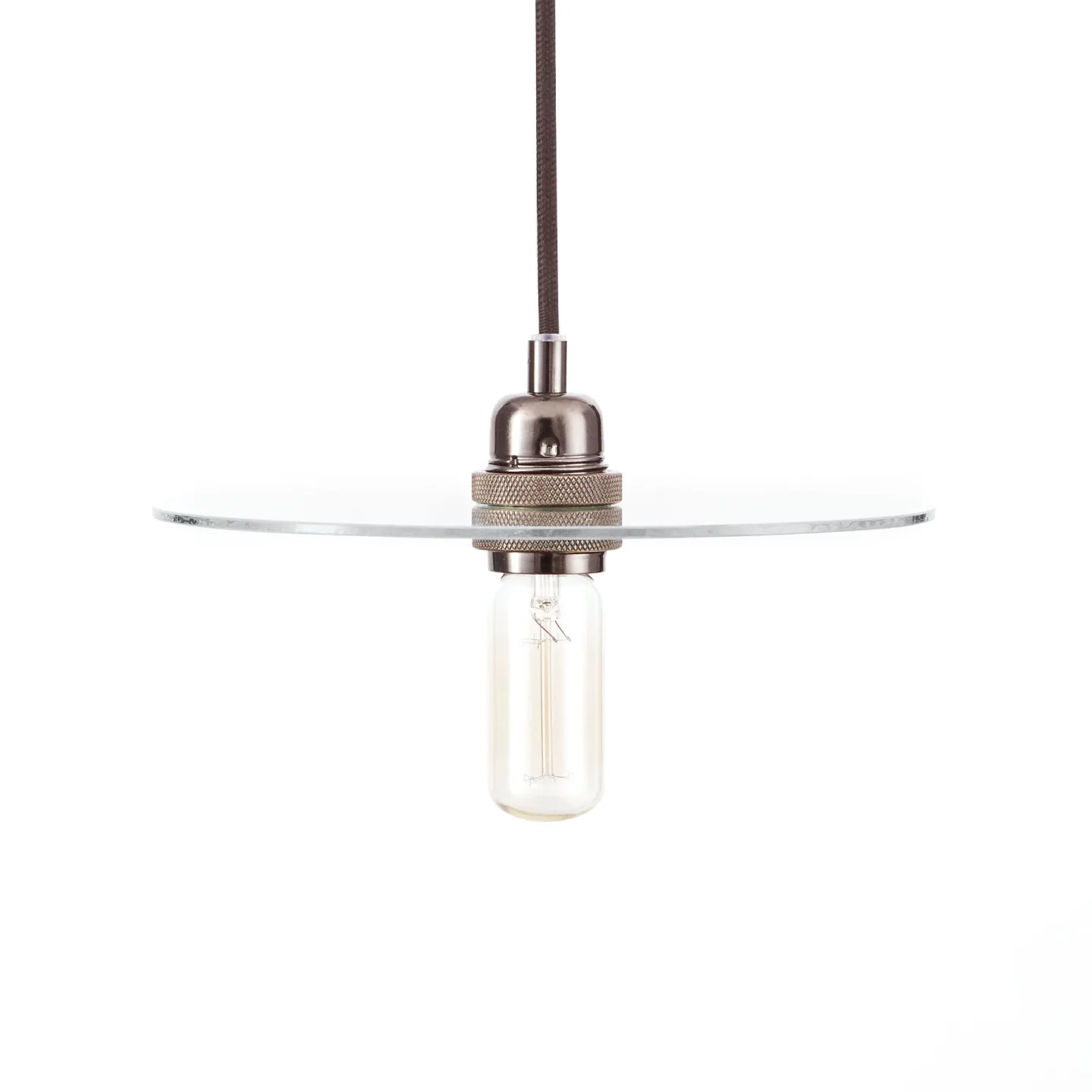 Frama - Circle Shade Clear Glass - Pendellampor - Transparent