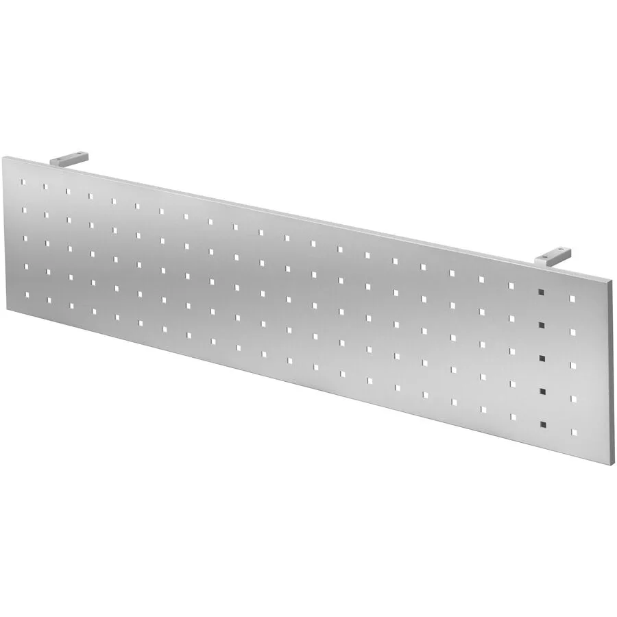 Sichtblende Office Silber Metall 160 cm