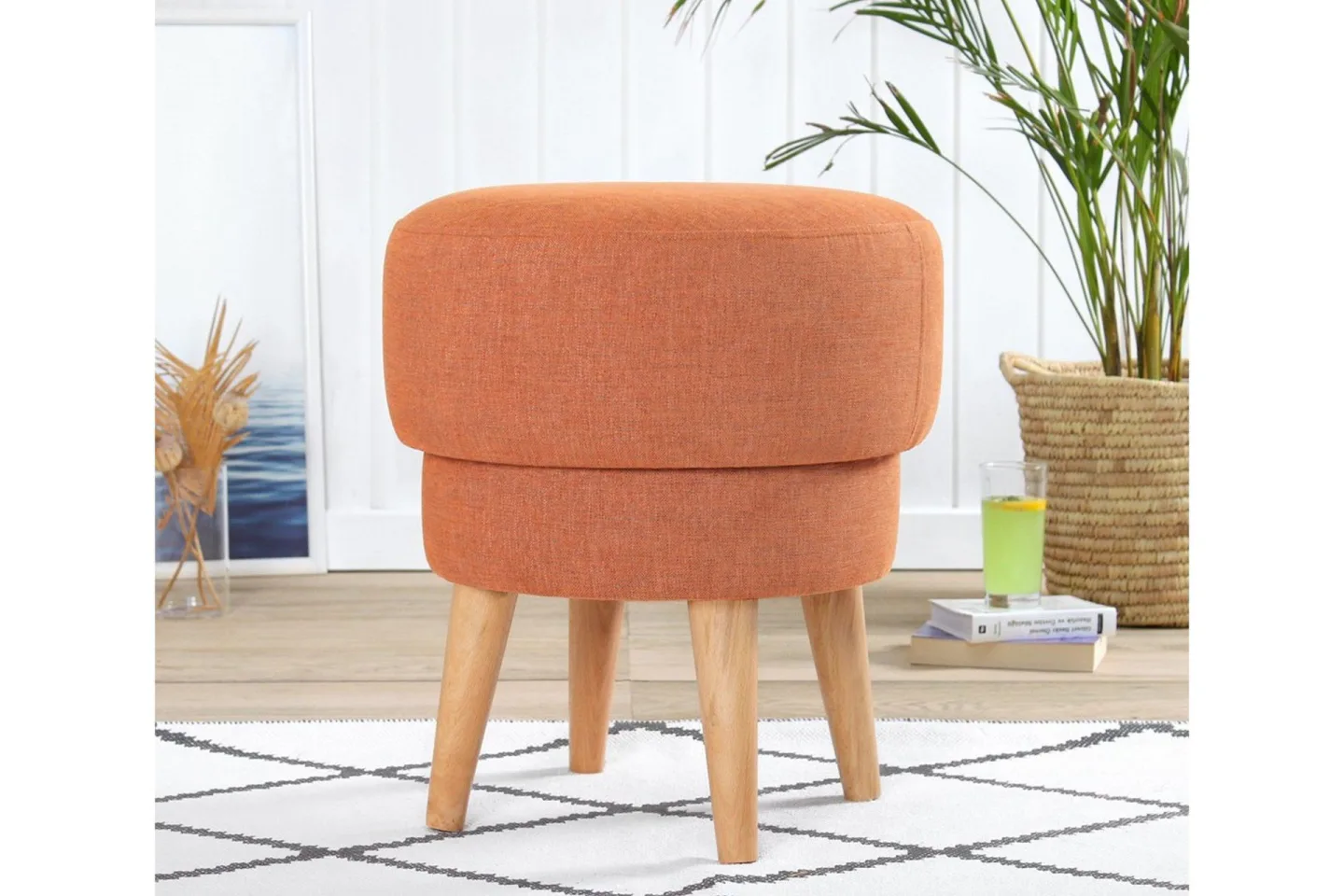 Veccio Sittpuff 47 cm - Orange