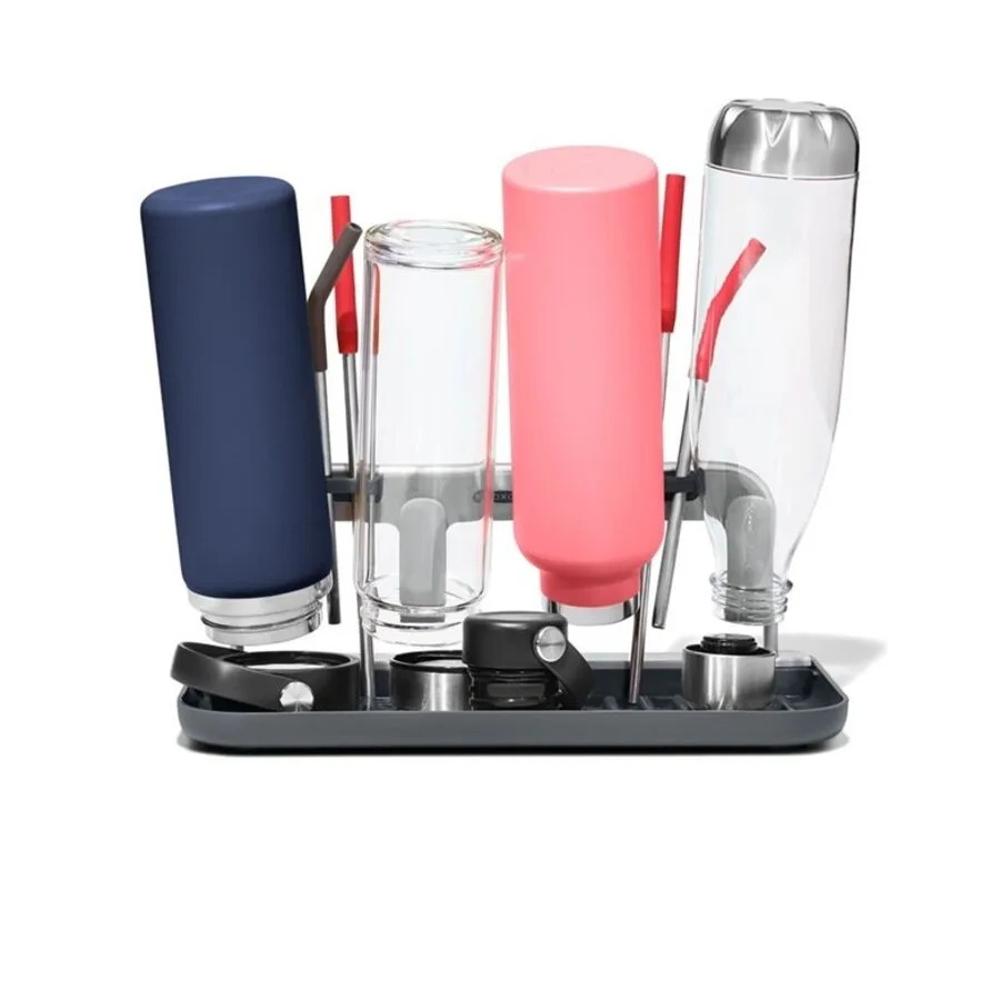 OXO Abtropfgitter Good Grips grau Aluminium/Kunststoff B 16 cm