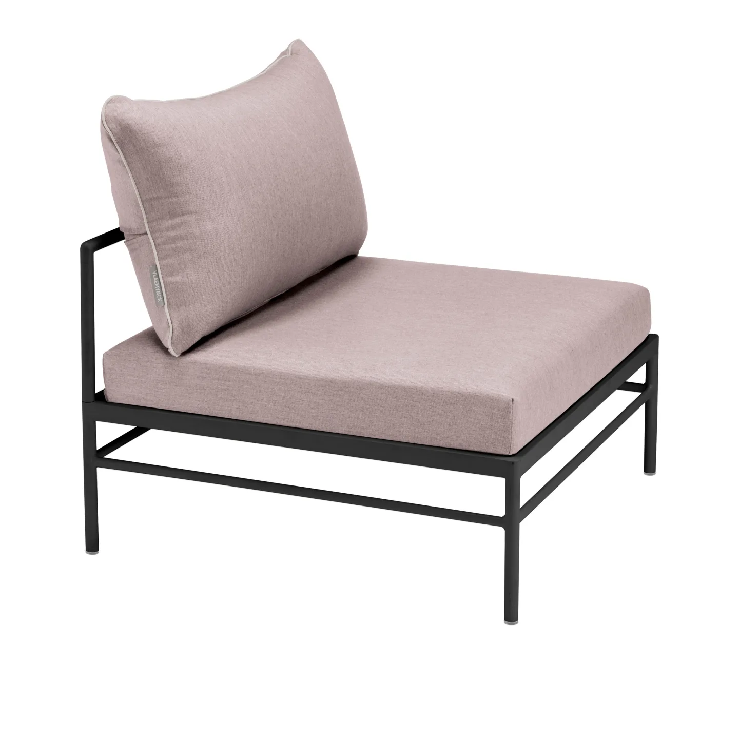 Fermob - Rivage Low Chair – Liquorice, Papyrus - Soffor utomhus