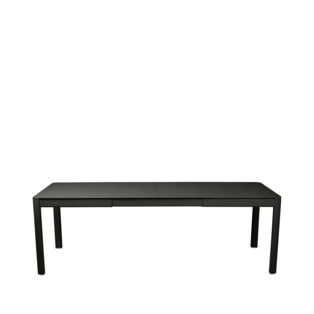 Fermob Ribambelle L bord Liquorice (svart), 2 utdragsskivor