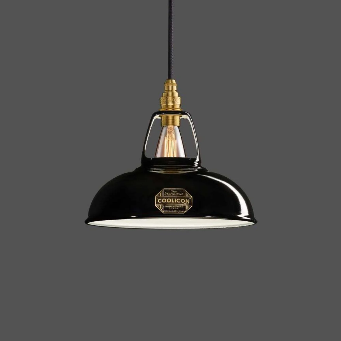 Original 1933 Design pendellampe Jet Black - Coolicon - Stue - Metall