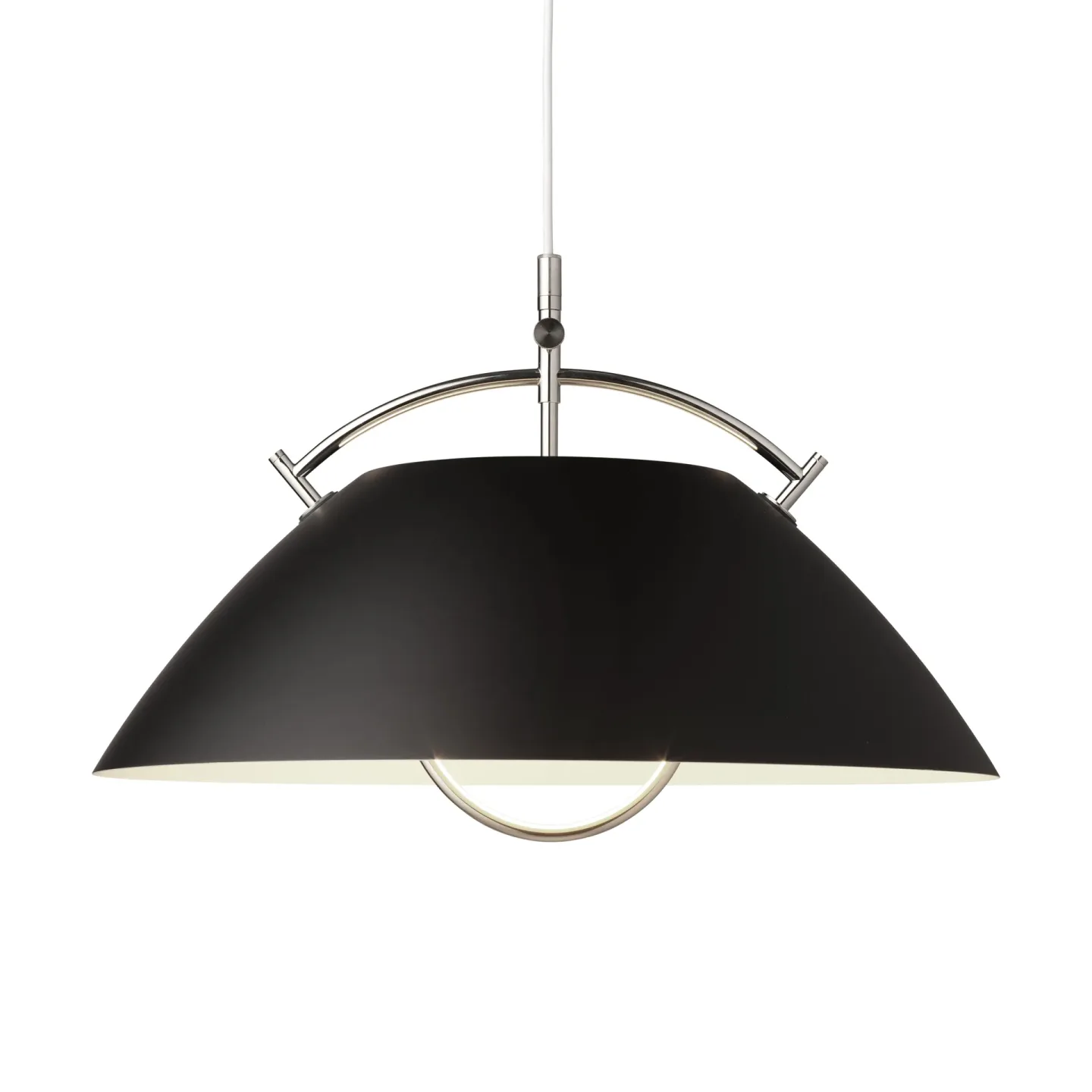 Carl Hansen & Søn HJW37 The Pendant med hiss Black-nickel