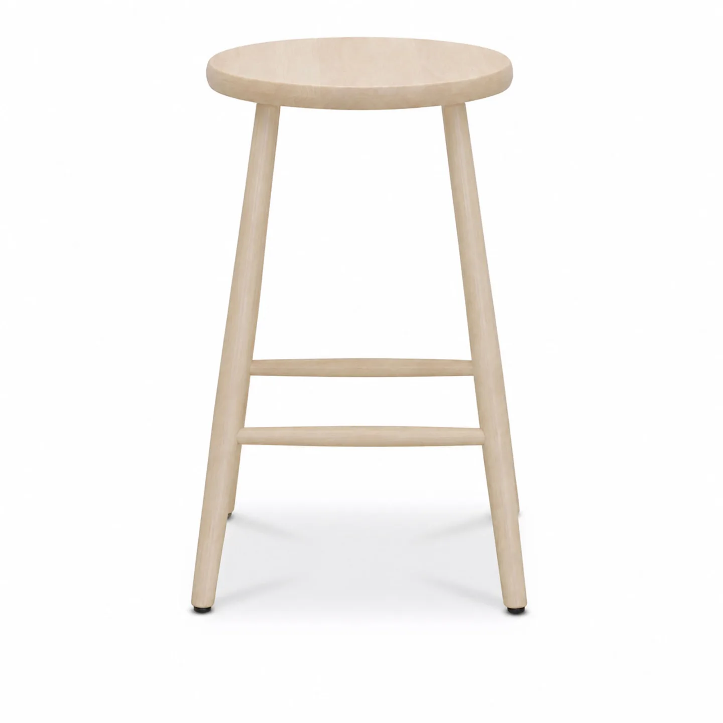 Wigells - Palle 63 pall klarlackad björk - Barstolar - Beige - Trä