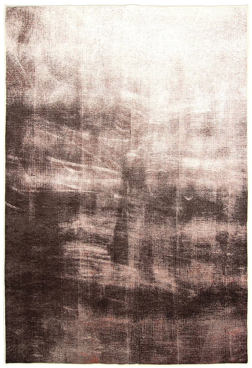 Wilton-teppe - Olmedo (grå/rosa) (Størrelse: 240 x 340 cm)