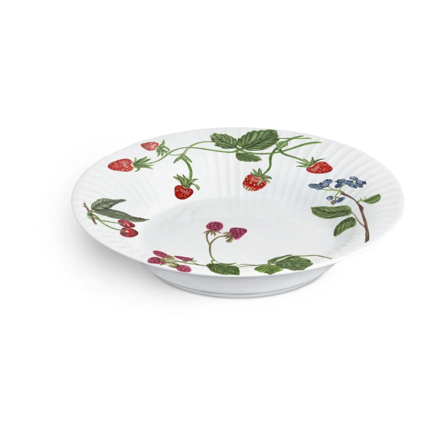 Kähler Hammershøi Summer tiefer Teller Ø21 cm Sommerbeeren