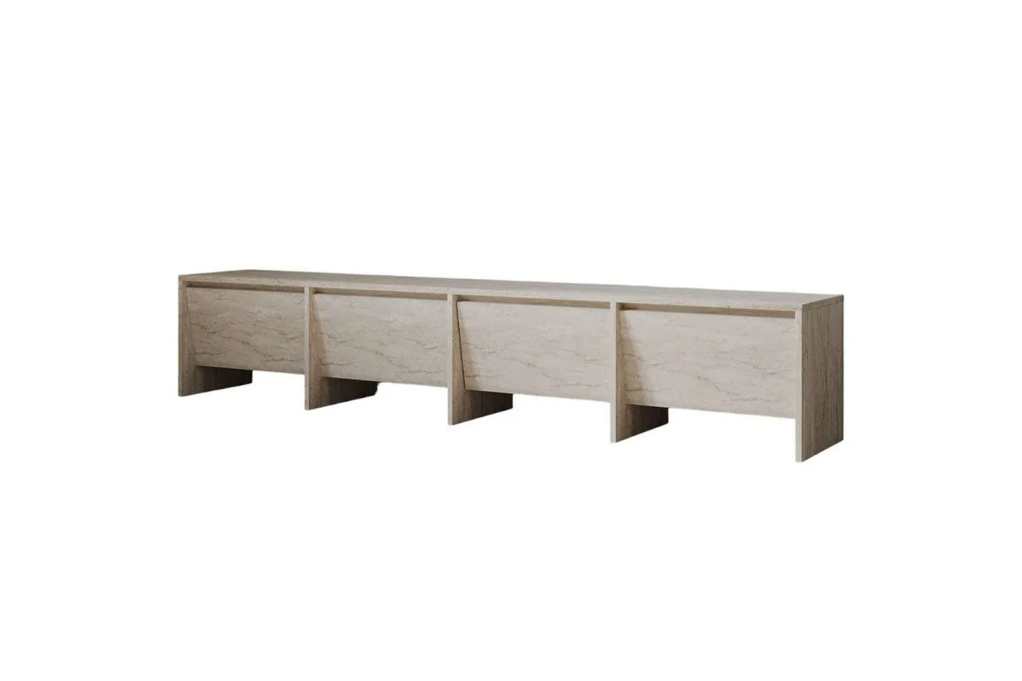 Crala Tv-bänk 180 cm - Travertine