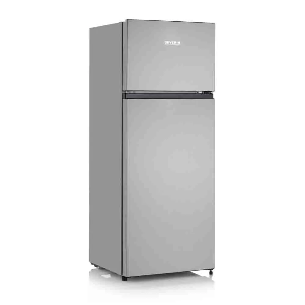 Kyl och frys 144 x 55 cm Silver - Severin