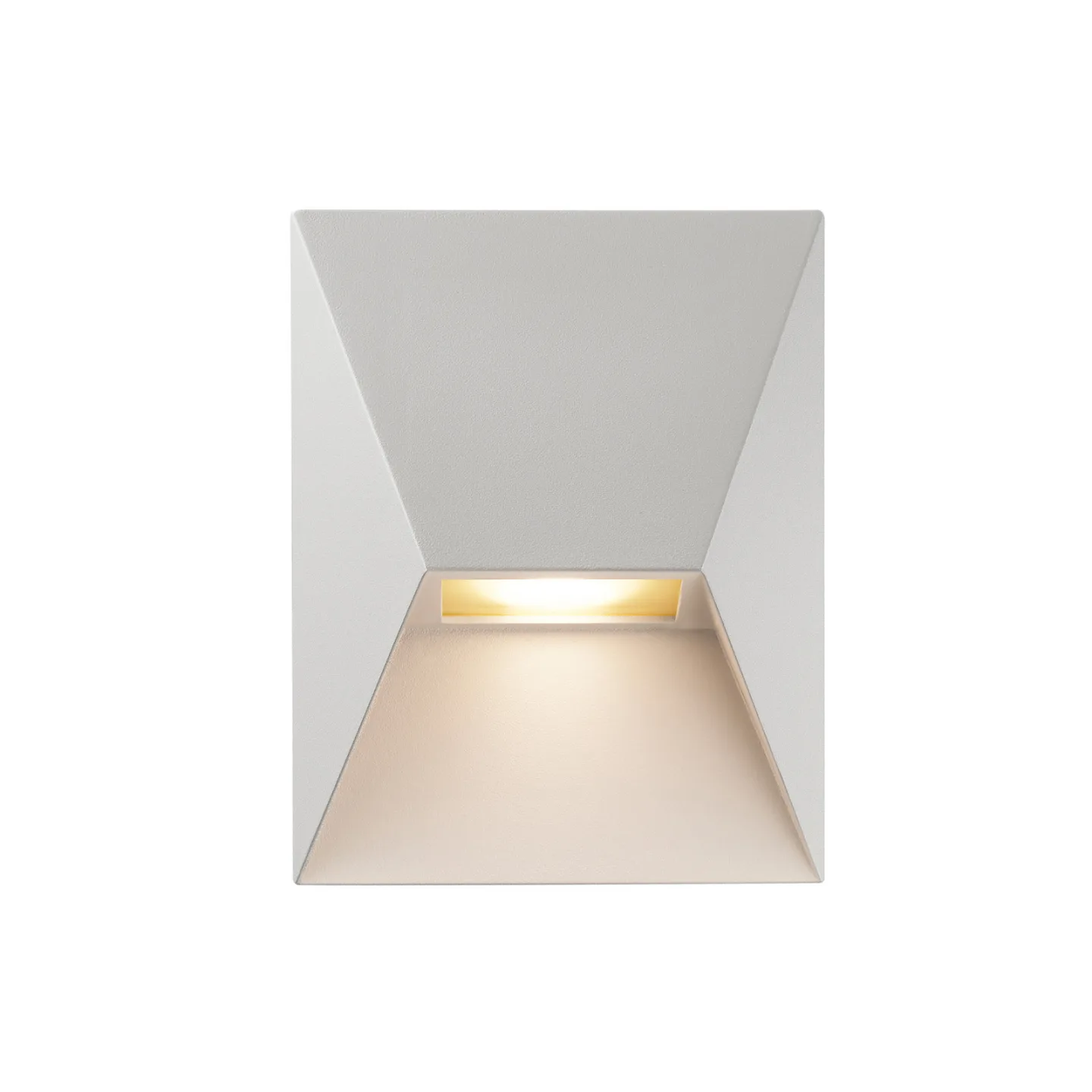 Pontio 15 Außenwandleuchte White - Nordlux - Terrasse - Modern - Metall - Eckig